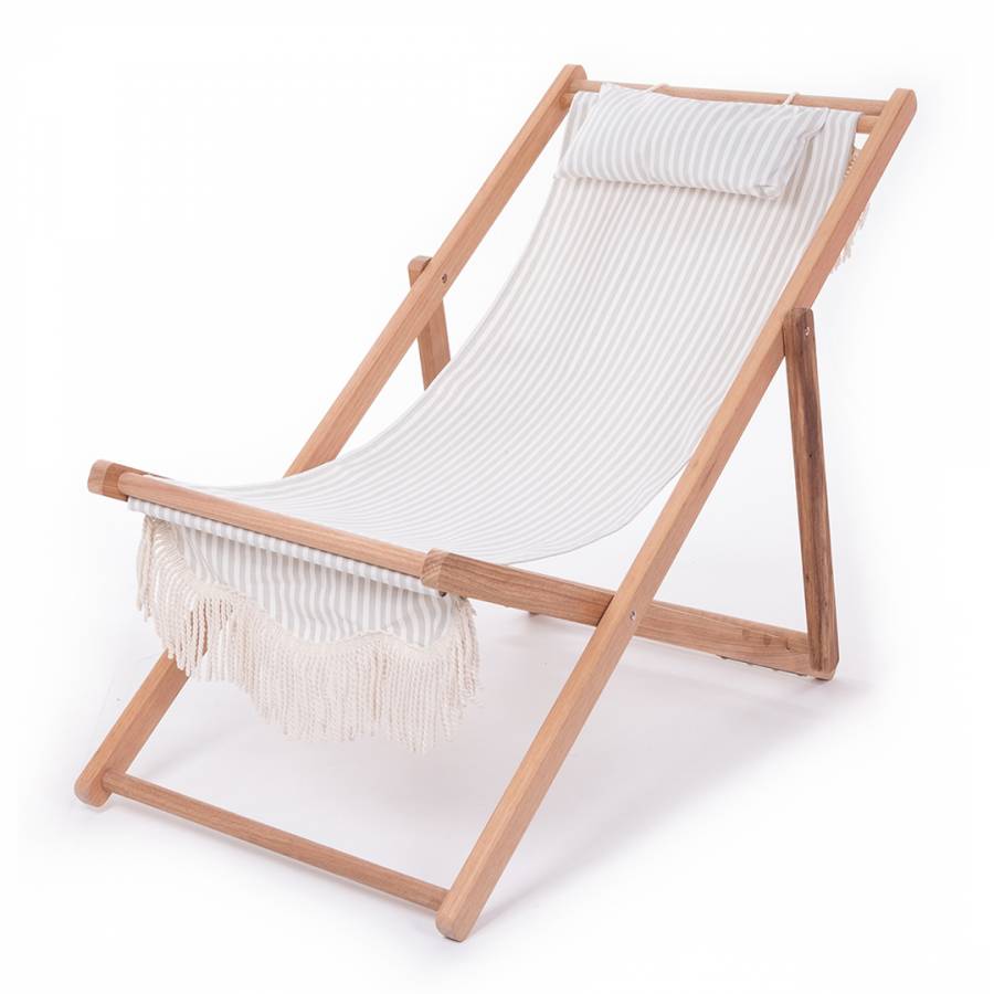 The Sling Chair Laurens Sage Stripe