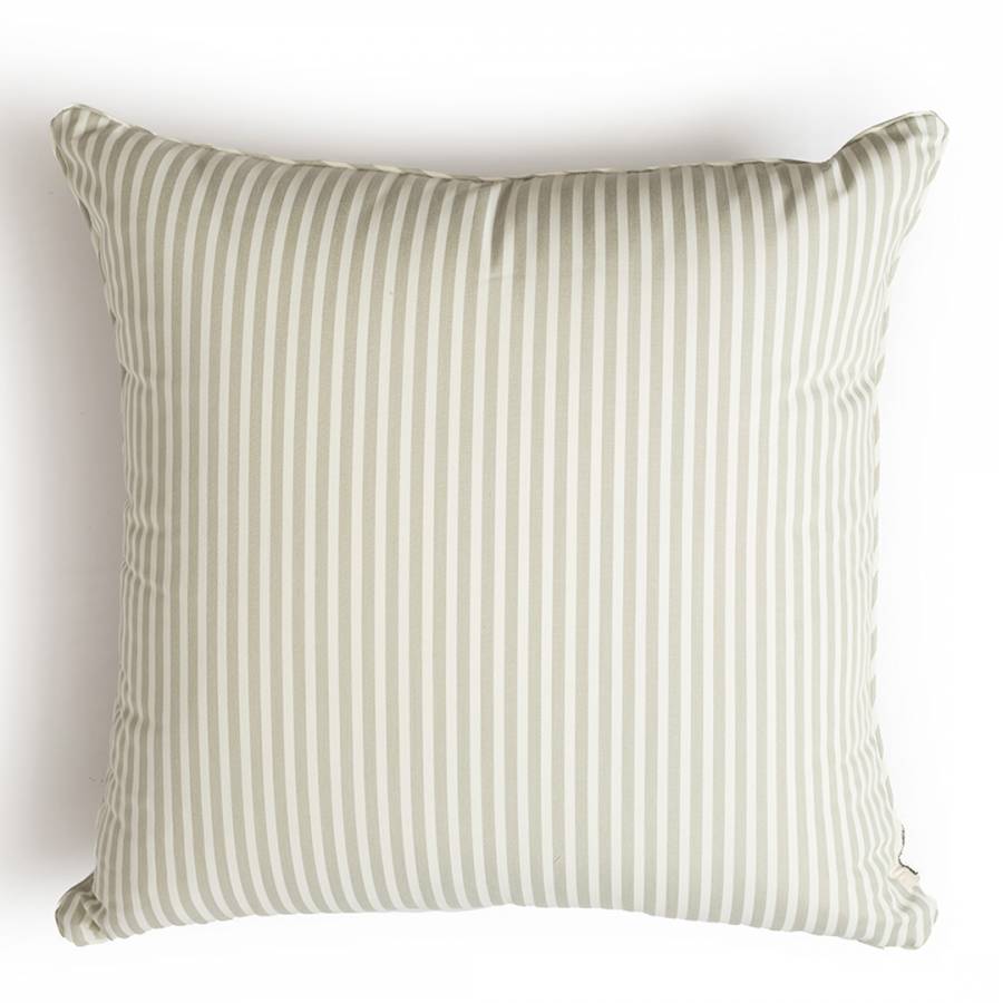 The Throw Pillows Euro Laurens Sage Stripe