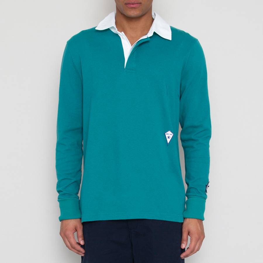 Green Cotton Jersey Sweatshirt