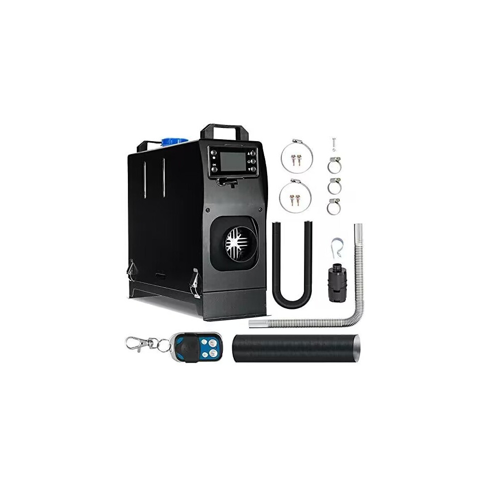 (Black) 12V 5KW Air Diesel Heater All in One Heater Kit