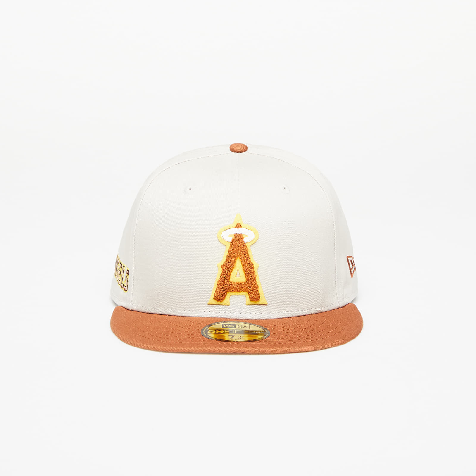 New Era Anaheim Angels Boucle 59FIFTY Fitted Cap Stone/ Brown