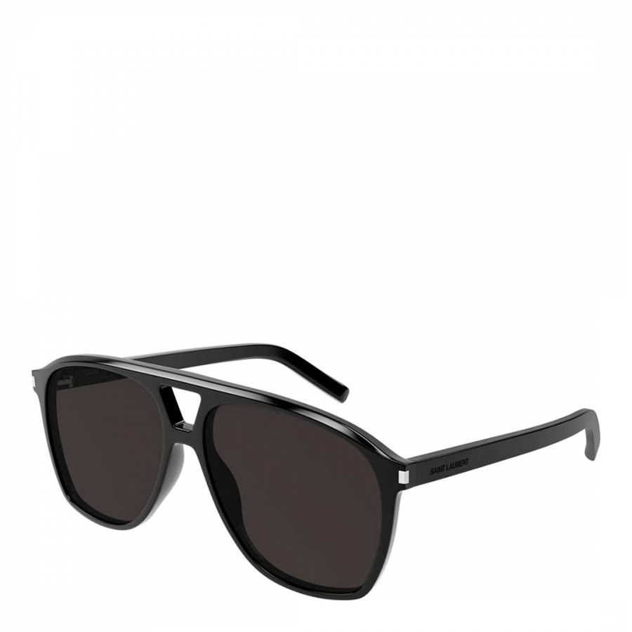Women's Black Saint Laurent Dune Sunglasses 58mm