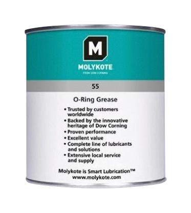 Molykote Molykote 55, 1Kg 55 O-Ring Grease, Can, 1Kg