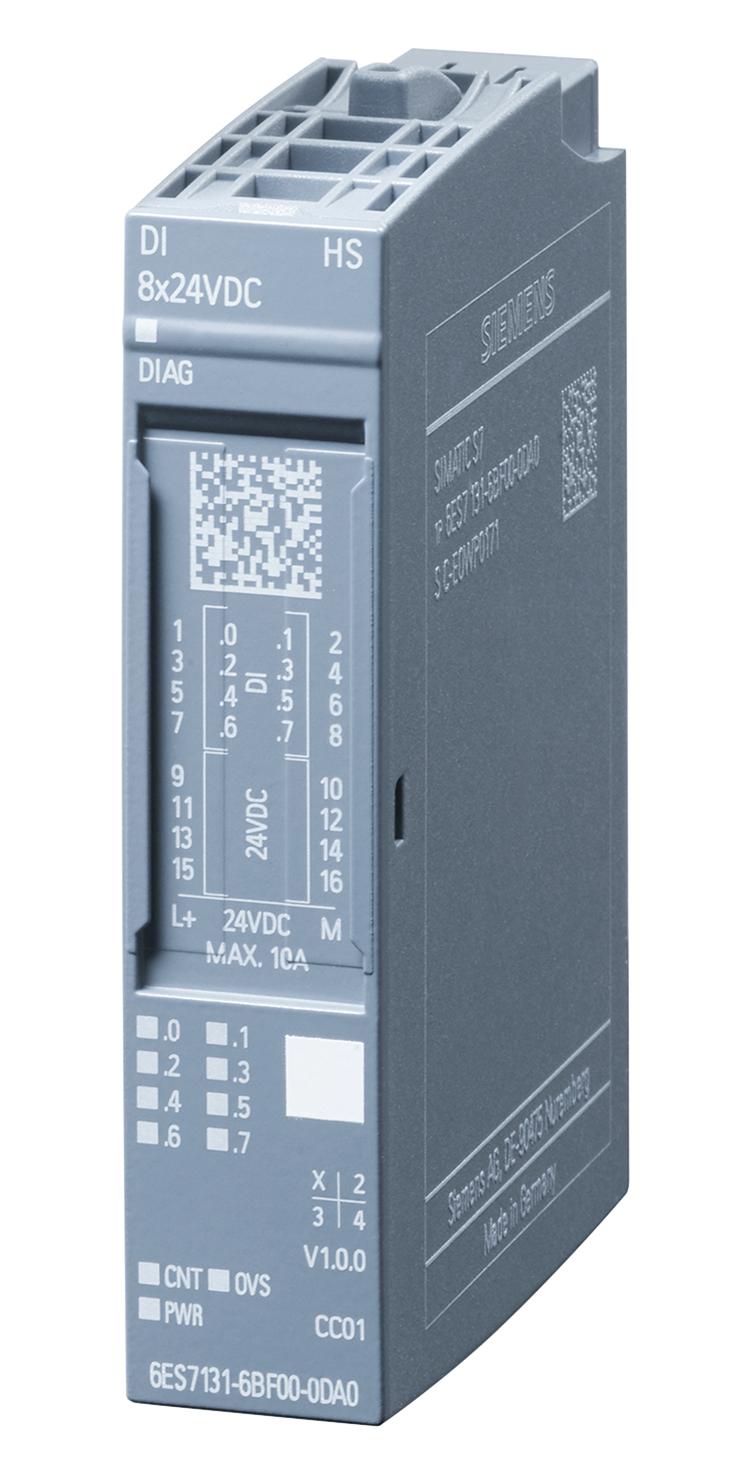 Siemens 6Es7131-6Bf00-0Da0. Digital Input Module, 8 Input, 24Vdc
