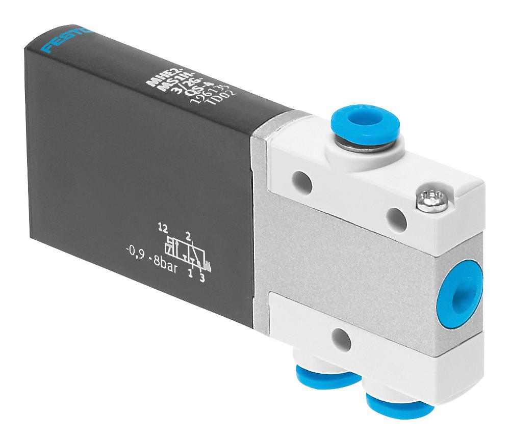 Festo 196134 Air Solenoid Valve, Qs-4, 8Bar