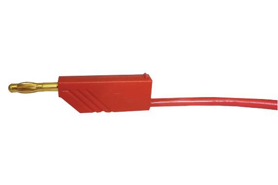 Hirschmann Test And Measurement 934059701 Test Lead, Red, 250mm, 60V, 32A