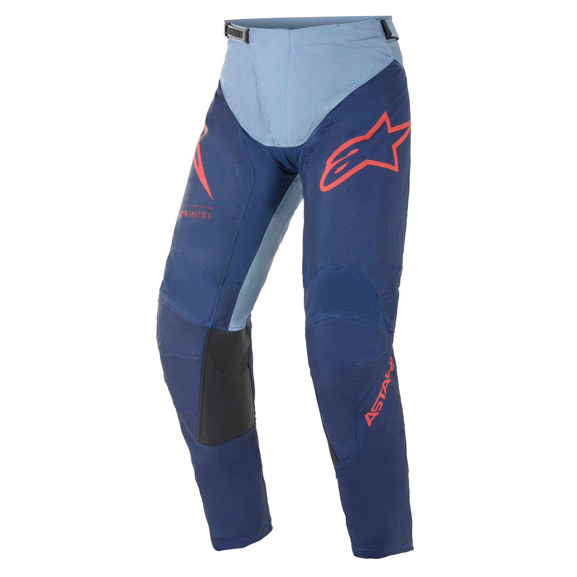 Alpinestars Racer Braap Dark Blue Powder Blue Br Red Size 28