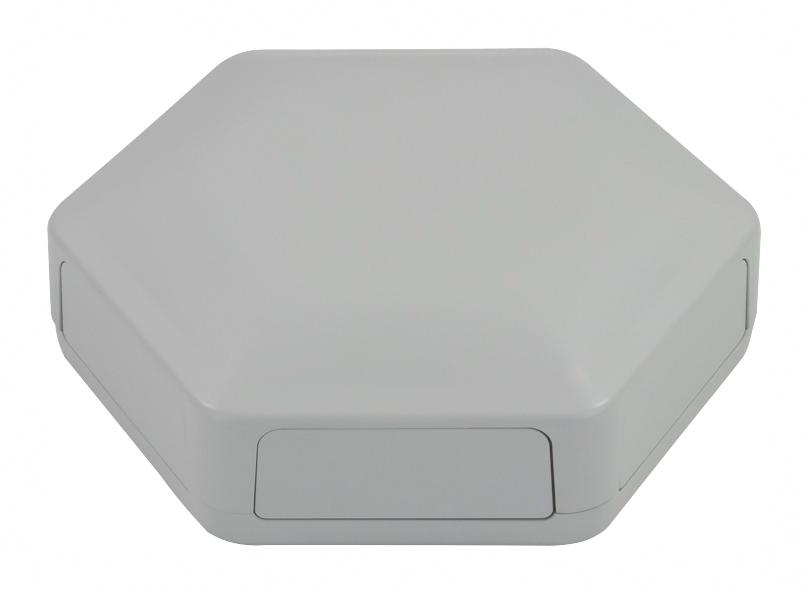 CamdenBoss Cbhex1-60-Gy Enclosure, Hex-Box Iot, Abs, Grey