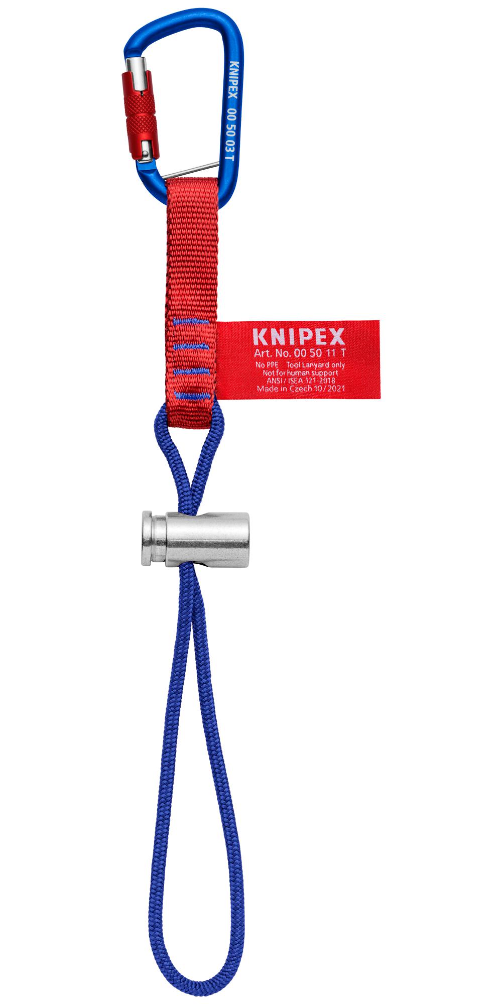 Knipex 00 50 13 T Bk Adapter Strap W/carabiner, Tethered Tool