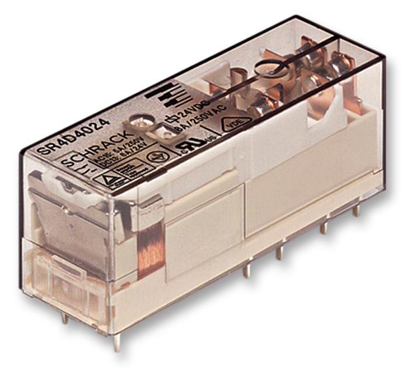 Schrack / Te Connectivity 1415055-1 Safety Relay, Dpst-No/nc, 12Vdc, 8A, Tht