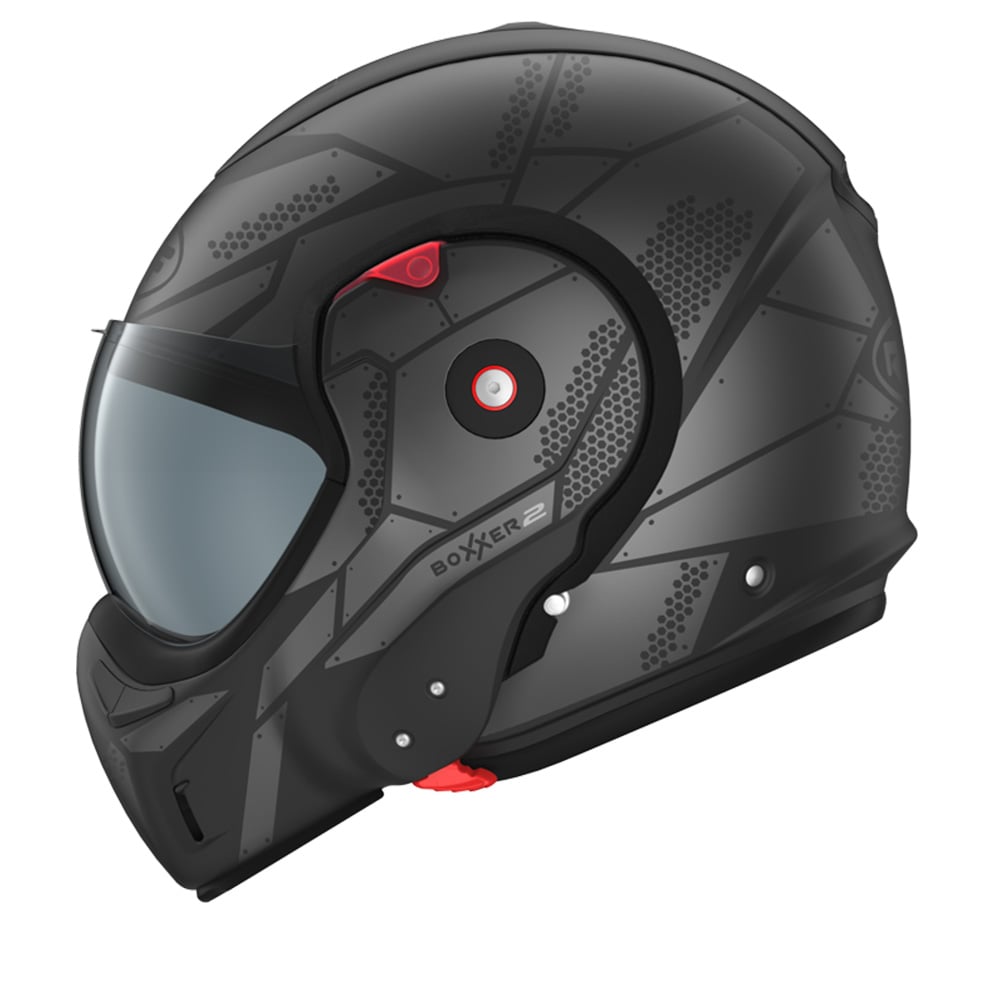 ROOF RO9 BOXXER 2 KENDO Mat Black - Steel Modular Helmet XS