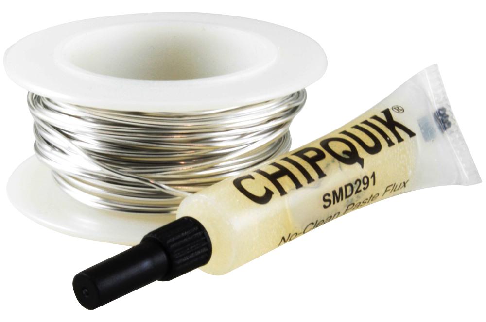 Chip Quik Smdin52Sn48 Solder Wire, 118 Deg C, 0.8mm