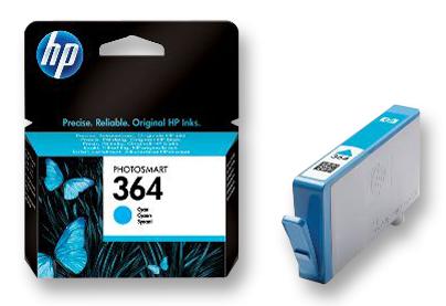 Hewlett Packard Cb318Ee Ink Cartridge, Hp364, Cyan