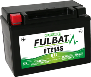 Fulbat FTZ14S Gel Motorcycle Battery Size