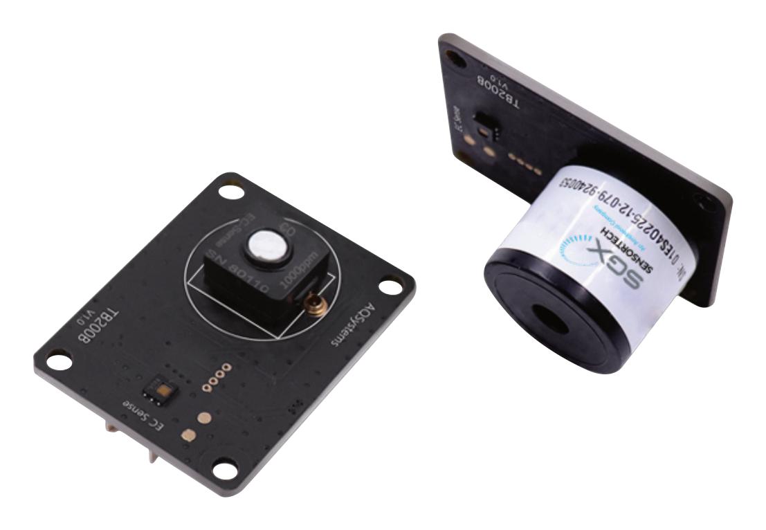 Amphenol SGX Sensortech Ps1-Voc-1000-Mod Gas Detection Sensor, Tvoc, 5%, 1000Ppm