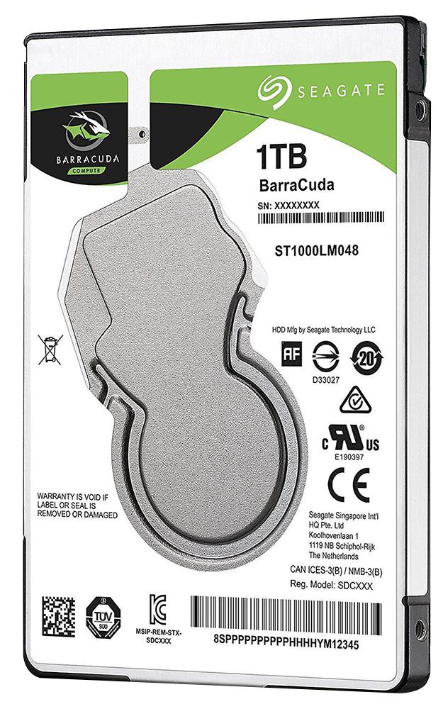 Seagate St1000Lm048 Drive, 2.5In Mobile, 7mm, Barracuda 1Tb