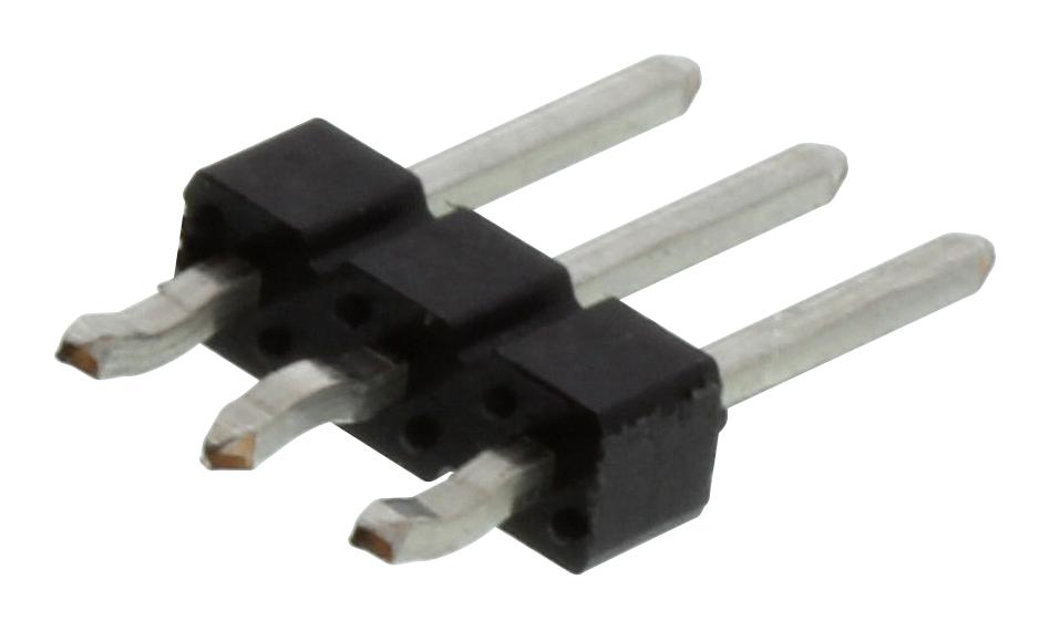 Amphenol Communications Solutions 69190-403 Connector, Header, 3Pos, 1Row, 2.54mm, Th