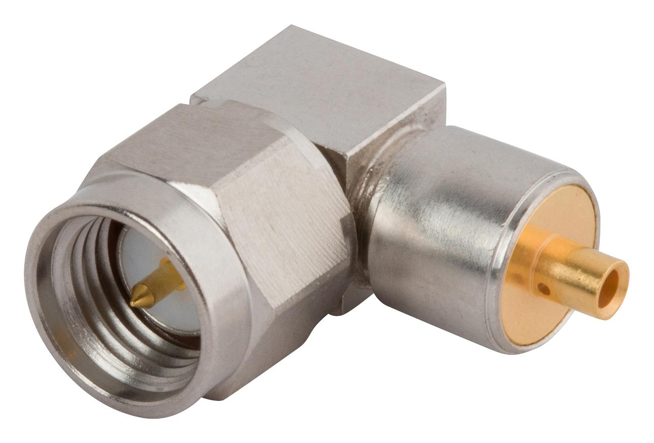 Amphenol SV Microwave Sf2915-6605 Rf Coaxial Connector, Sma R/a Plug, 50 Ohm