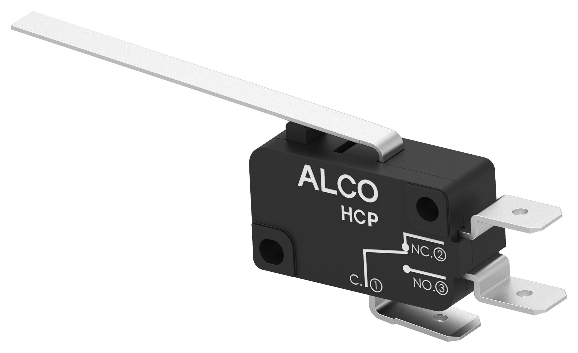 Alcoswitch / Te Connectivity Hcp16Dte3S04. Microswitch, Spdt, 16A, 250Vac