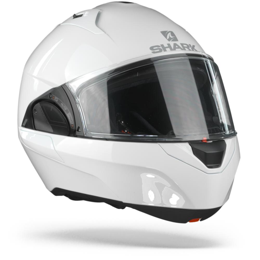 Shark Evo ES WHU Blank White Azur Modular Helmet XS
