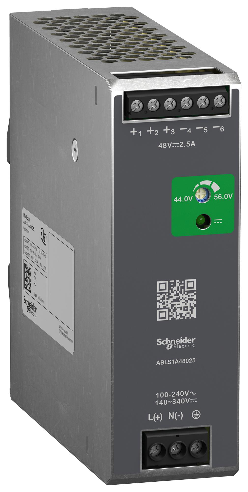 Schneider Electric Abls1A48025 Power Supply, Ac-Dc, 1 O/p, 48V, 2.5A