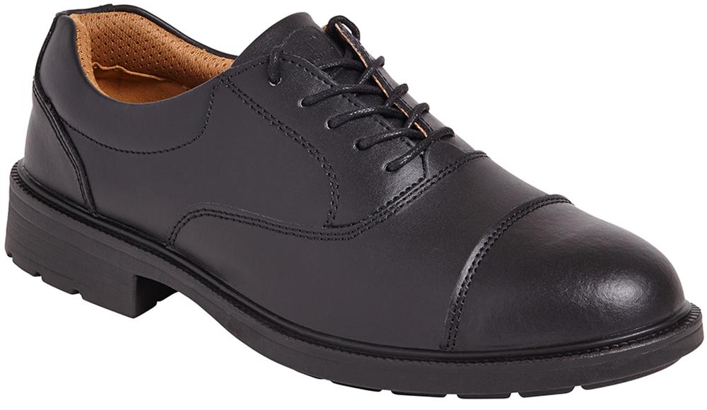 Sterling Steel Ss501Cm 11 Safety Shoe, Oxford, Black, Size 11