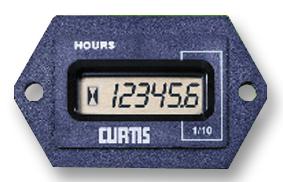 Curtis Instruments 17305870 Hour Meter, 701F, 12-48V