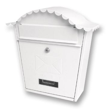 Sterling Security Products Mb01 Post Box Classic - White