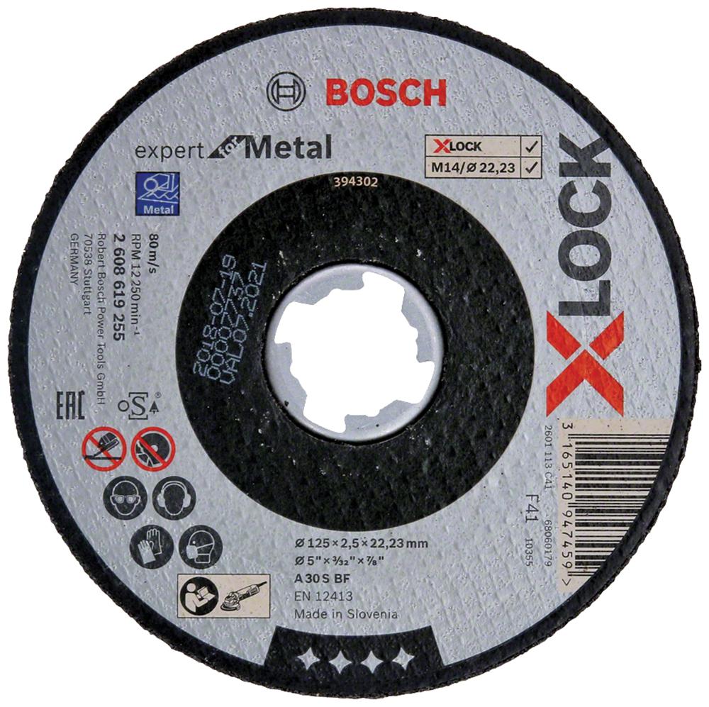 Bosch Professional (Blue) 2608619255 Grinding Disc, 80Mps, 22.23mm Bore
