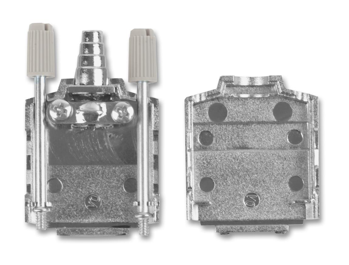 MH Connectors Mhdppk-M-9-K Backshell, D, Top Entry, 9Way