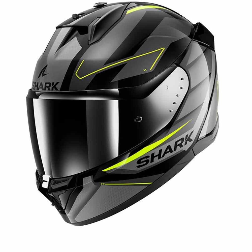 Shark D-Skwal 3 Sizler Black Anthracite Yellow KAY Full Face Helmet S