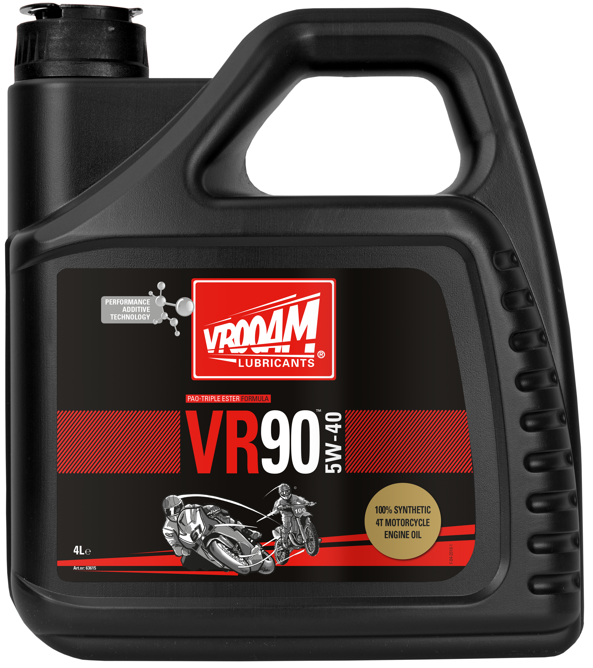 Vrooam VR90 Engine Oil 5W-40 4 L Size