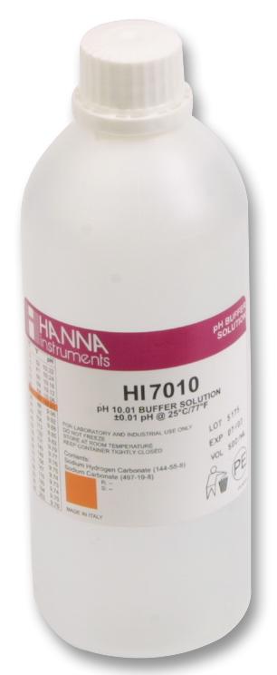 Hanna Instruments Hi-7010L Ph Buffer, 10.01, 500Ml