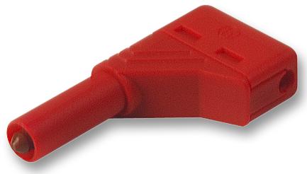 Hirschmann Test And Measurement 934098101 Safety Plug, 4mm, Red, Mln