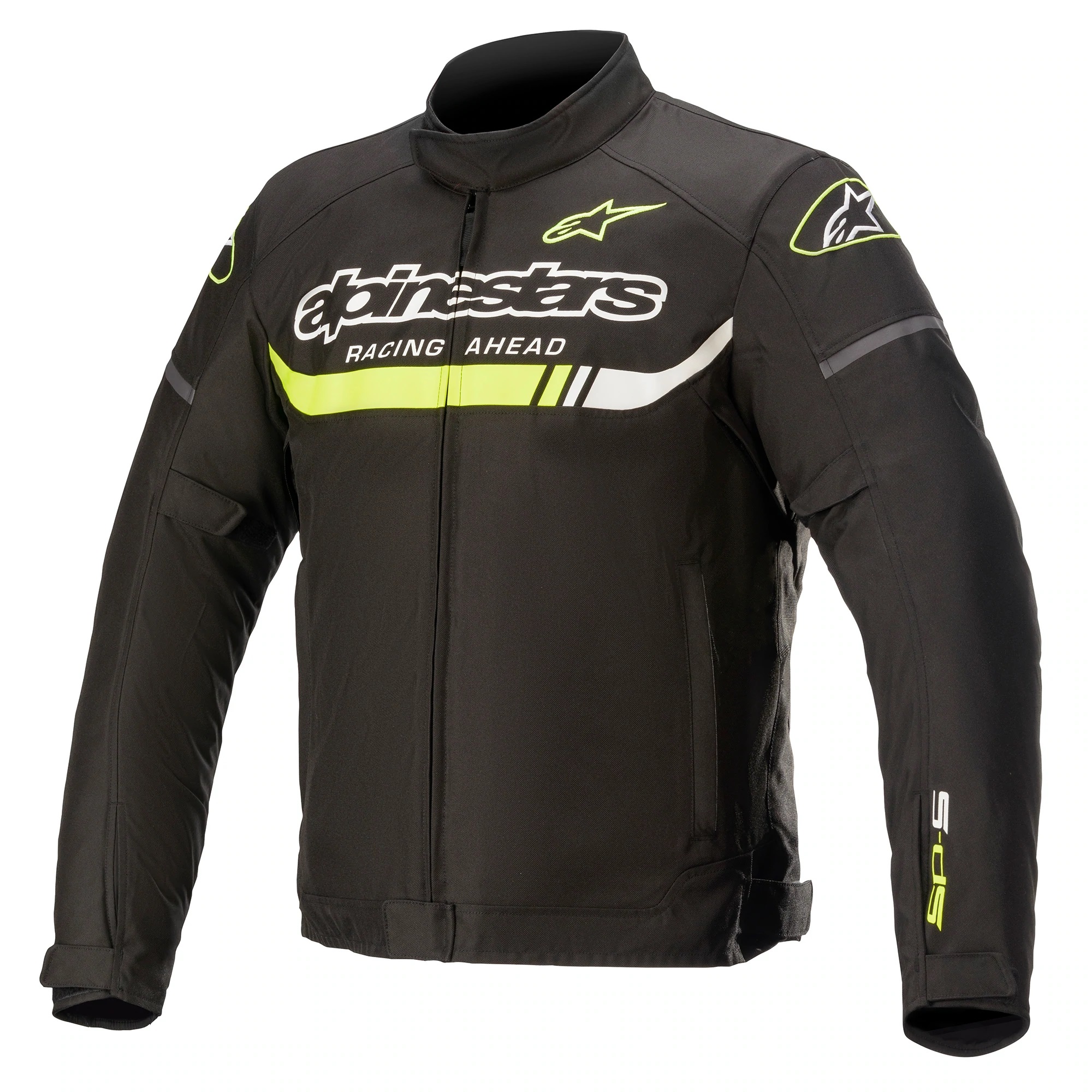 Alpinestars T-SP S Ignition Waterproof Jacket Black Fluo Yellow Size S