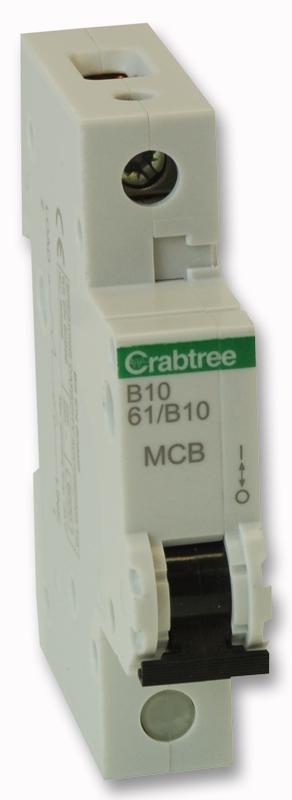 Crabtree S61/b10 Starbreaker 10A Sp Type B Mcb