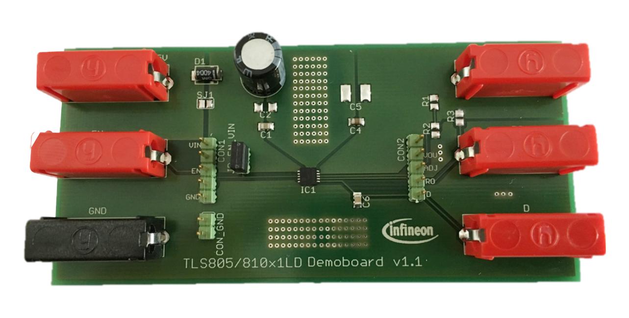 Infineon Tls805B1Ldv50Boardtobo1 Demo Board, Low Dropout Linear Regulator