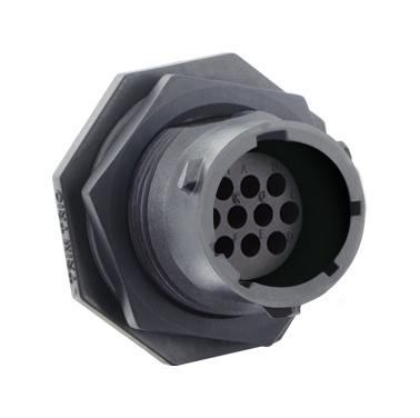 Souriau Utsx71210P Circular Connector, Rcpt, 10Pos, Crimp