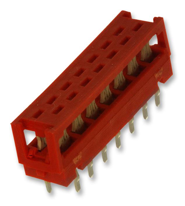 Amp Connectors / Te Connectivity 1-215570-4 Connector, 14Way, Awg28, 1.27