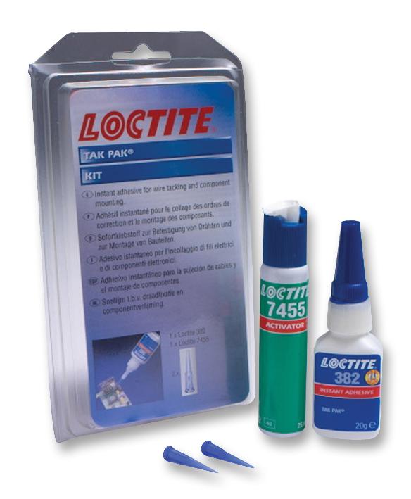 Loctite 382/7455 Adhesive 382 & 7455 Tak Pak Kit