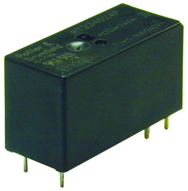 Potter & Brumfield Relays / Te Connectivity Rt314012F Relay, Spdt, 250Vac, 16A