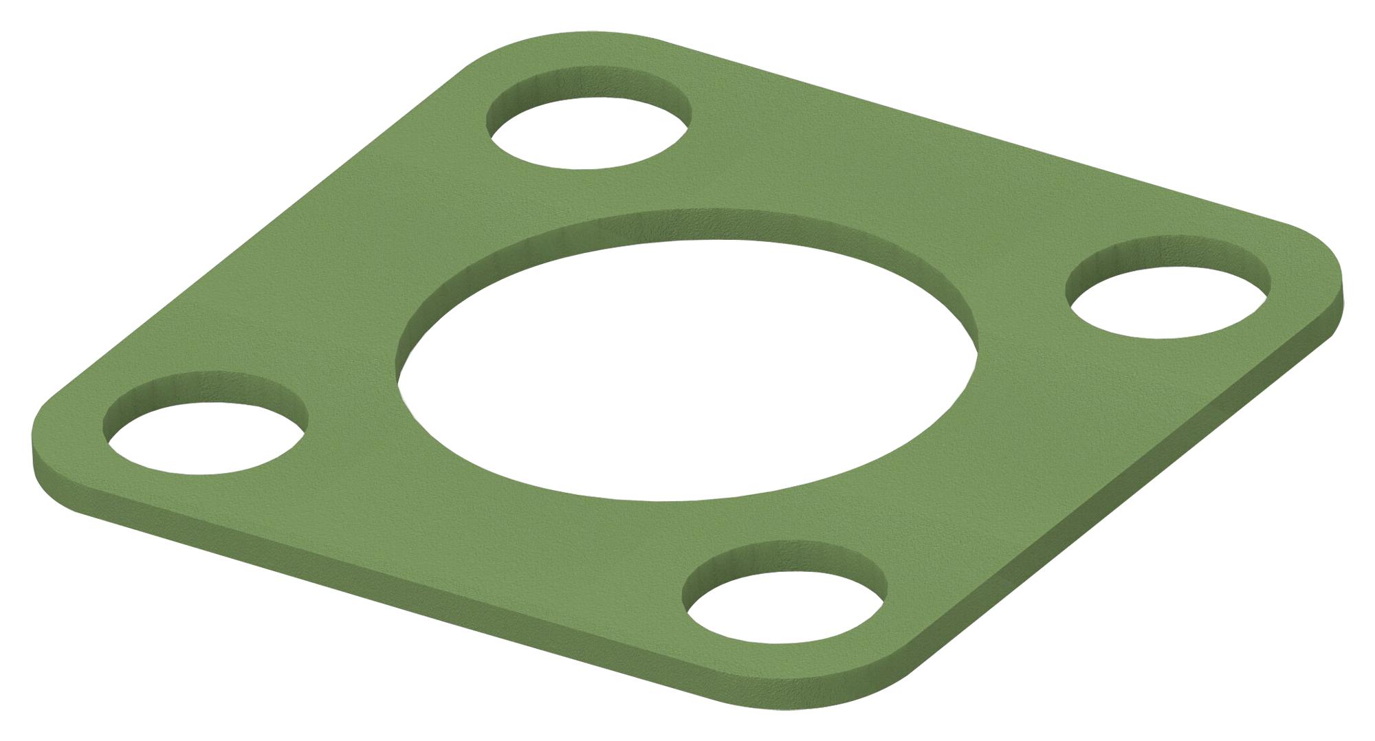 Te Connectivity 2423950-1 Emi Shielding Gasket, 24.51mm X 24.51mm