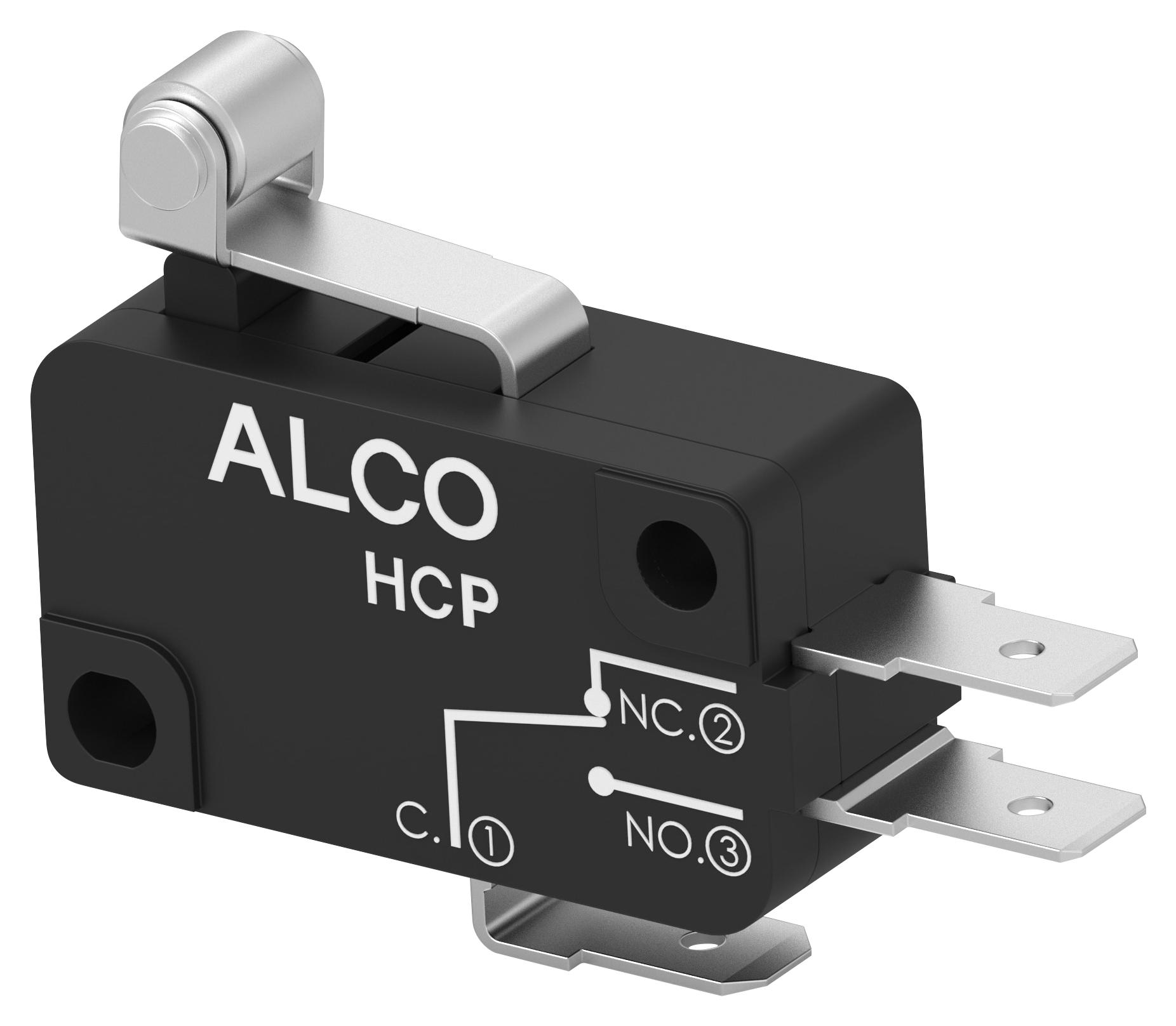 Alcoswitch / Te Connectivity Hcp16Dtd5L04. Microswitch, Spdt, 16A, 250Vac