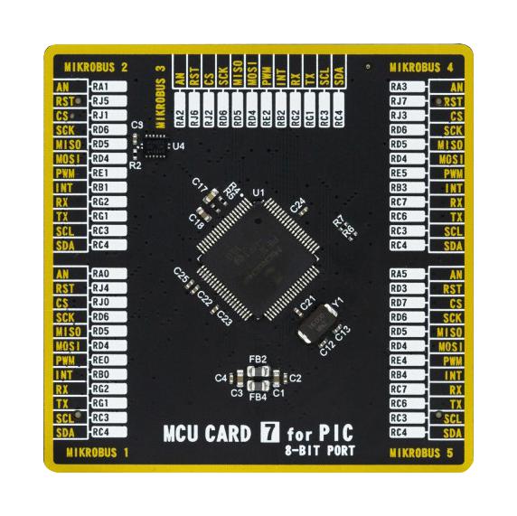MikroElektronika Mikroe-4040 Add-On Board, Pic18 Microcontroller