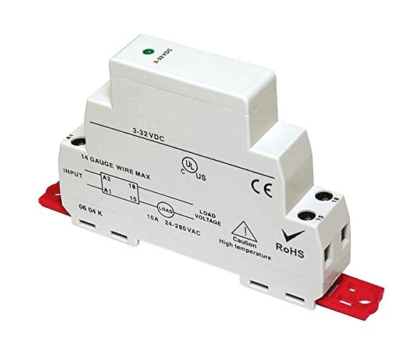 Schneider Electric/legacy Relay 861Ssra208-Dc-4 Solid State Relay, 8A/24-280Vac/din Rail