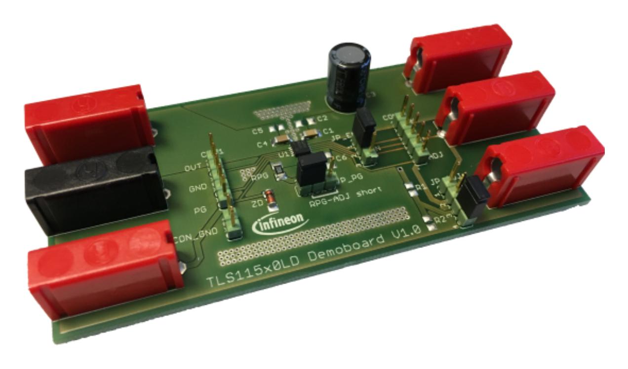 Infineon Tls115D0Lddemoboardtobo1 Demo Board, Low Dropout Linear Regulator