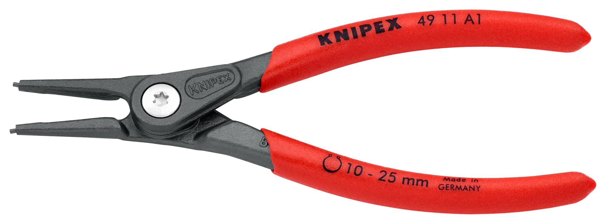 Knipex 49 11 A1 Circlip Plier, Ext, Straight