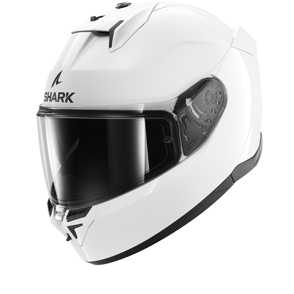 Shark D-Skwal 3 Blank White Azur WHU Full Face Helmet S