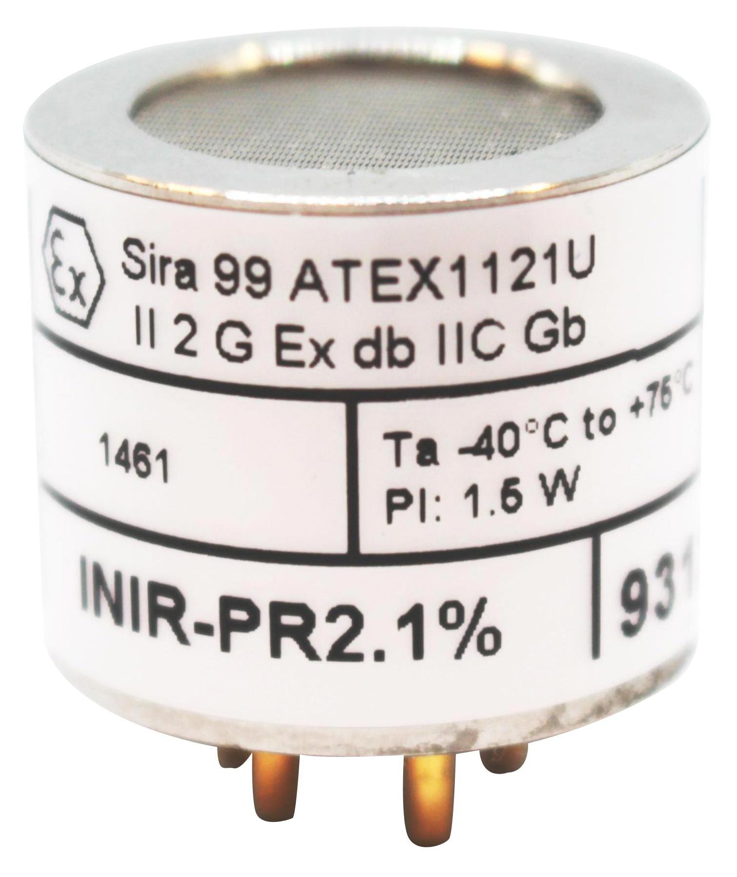 Amphenol SGX Sensortech Inir-Bu1.8% Gas Detect Sensor, Butane, 100Ppm, Inir