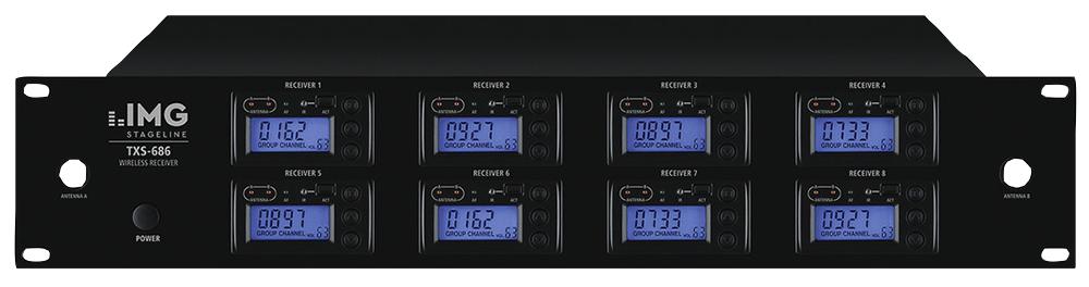 Img Stage Line Txs-686 Receiver Unit, 8 Channel